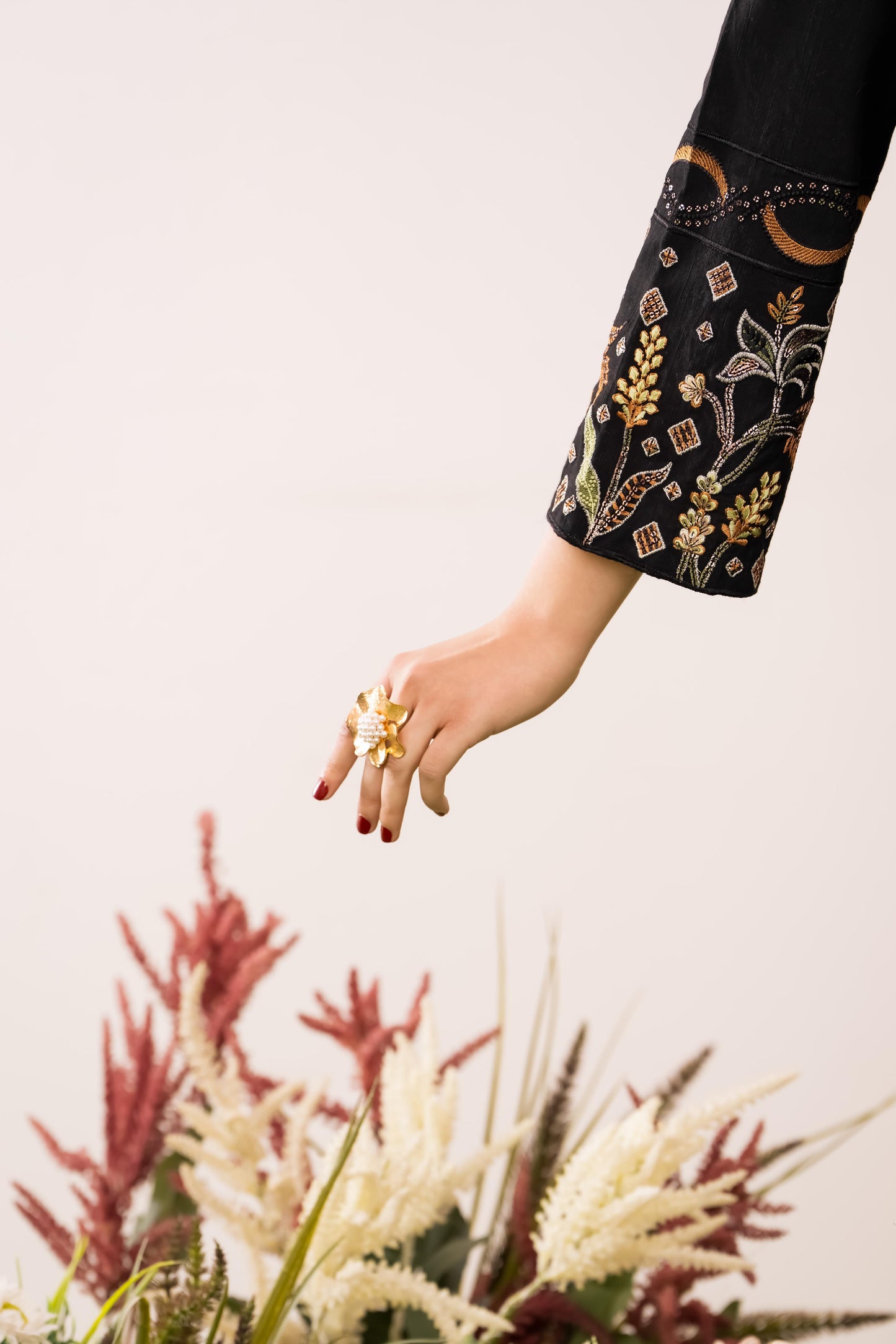 Sophisticated-Black Lawn 3-Piece Suit