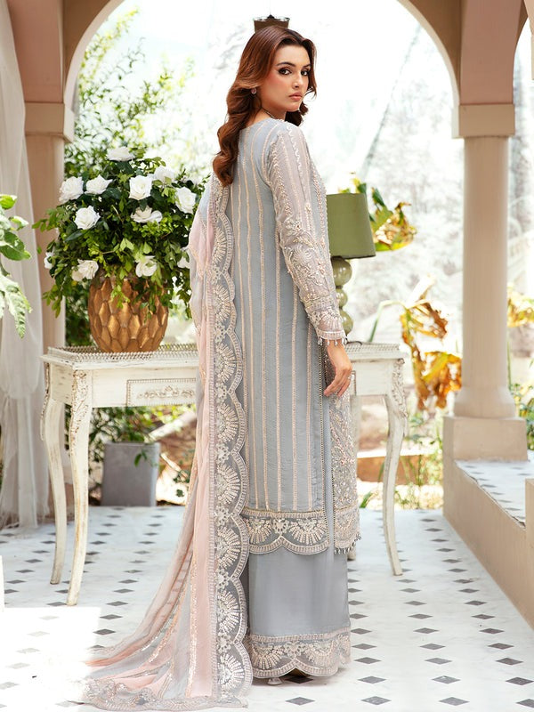 3 Piece Suit - Grey Chiffon