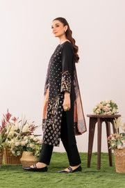 Sophisticated-Black Lawn 3-Piece Suit