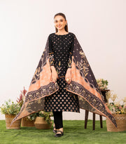 Sophisticated Black Lawn 3-Piece Suit