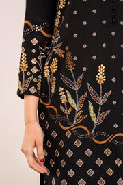 Sophisticated-Black Lawn 3-Piece Suit