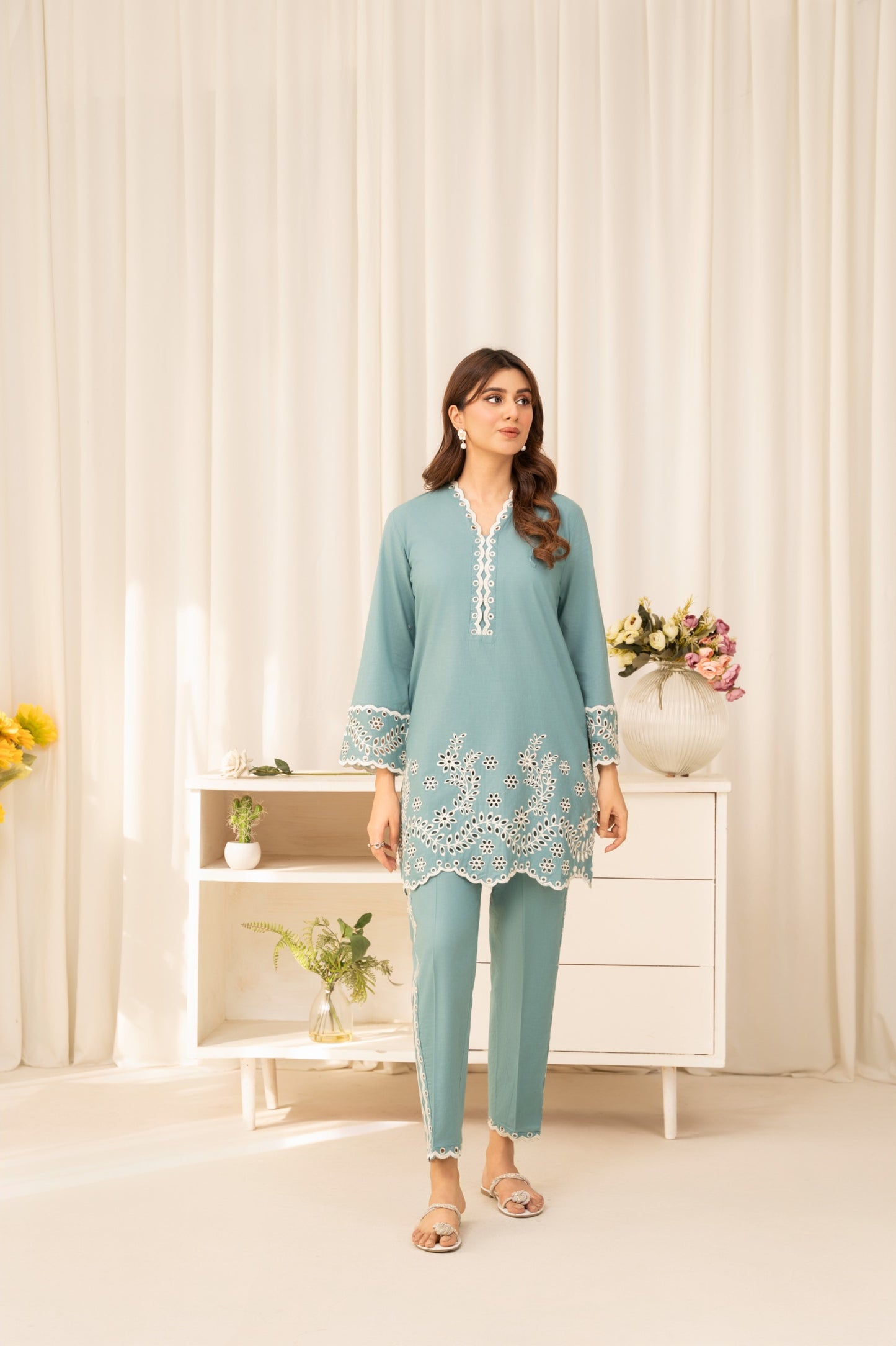 2pcs Sea Green Suit (Copy)