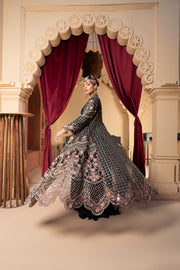 Black Luxury Dress for Events - 3pcs Suit